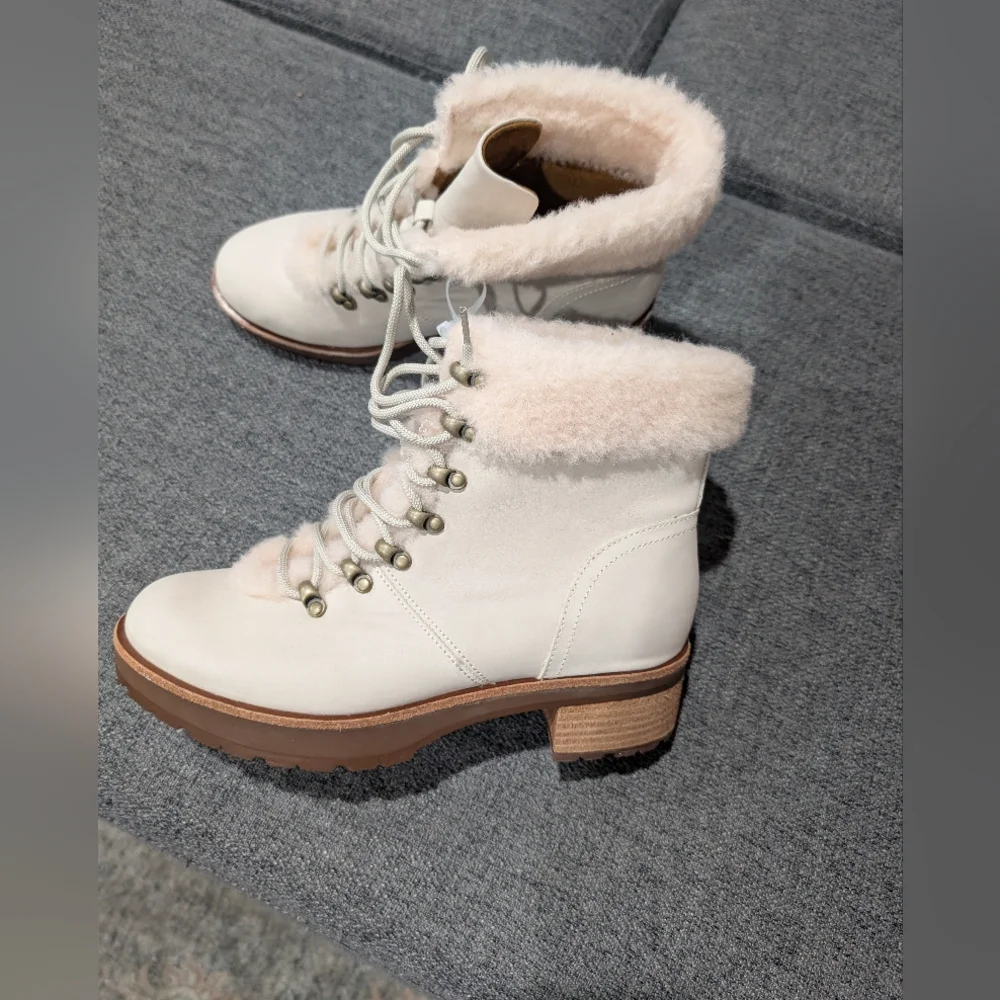 Kork-Ease Women’s Winslet Hiker Ankle Boot In Cream